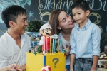 Hà Hồ - Cường Đôla tái hợp tổ chức sinh nhật con trai