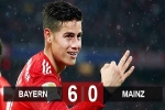 Bayern 6-0 Mainz: Đòi lại ngôi đầu bảng