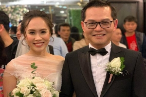 NSND Trung Hiếu tiếp tục tổ chức đám cưới với vợ 9X tại Thái Bình