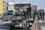Tài xế bắt cóc 51 trẻ em Italy, đốt xe buýt