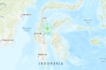 Hai trận động đất tấn công Indonesia
