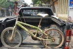Chiếc xe đạp không phanh của cậu bé Sơn La được đem đấu giá