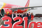 Vietjet nhận bàn giao tàu bay thế hệ mới A321neo tại Pháp
