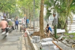 Hơn 100 tuyến phố tại Hà Nội đang được lát gạch bê tông vân đá