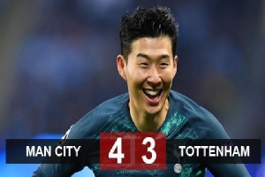 Man City 4-3 Tottenham (chung cuộc 4-4): VAR đưa Tottenham vào bán kết Champions League