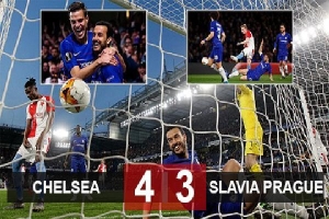 Chelsea 4-3 Slavia Prague (Chung cuộc 5-3): Thắng trong sợ hãi