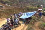 Hơn trăm người lập chốt chặn xe chở rác vào bãi ở Lai Châu