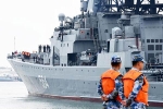 Tàu chiến Nga, Trung Quốc diễn tập chung trên biển