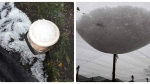 Bình Phước: Mưa đá xuất hiện tại huyện biên giới Lộc Ninh