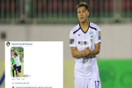 Đăng ảnh kỷ niệm ngày trở lại với V.League, Văn Thanh nhận được lời chúc 'cực mặn' từ Đức Huy