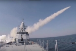 Tàu chiến Nga phóng tên lửa vun vút bắn nát mục tiêu