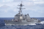 Hai tàu chiến Mỹ áp sát đảo nhân tạo phi pháp của Trung Quốc ở Trường Sa