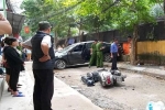 Hình ảnh hiện trường vụ nữ tài xế lùi xe khiến 1 người tử vong ở Hà Nội