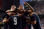 Valencia 2-4 Arsenal (chung cuộc 3-7): Aubameyang lập hat-trick, nước Anh trọn niềm vui