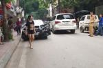 Danh tính 2 mẹ con bị xe ô tô 'điên' đâm trúng ở Hà Nội