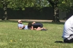 Cặp vợ chồng thản nhiên 'mây mưa' giữa công viên khiến người xung quanh đỏ mặt