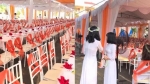 Thái Nguyên: Trường nhà người ta mở hẳn bữa tiệc bày trăm mâm cỗ trong lễ bế giảng cho học sinh ăn uống tưng bừng