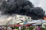 Cháy lớn trong khu công nghiệp ở Bình Dương