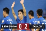 B.Bình Dương 0-2 Than Quảng Ninh: Gò Đậu thất thủ