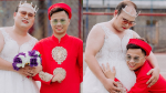 Yêu kín nửa năm, cặp LGBT ‘đũa lệch‘ một lần chơi lớn, chụp ảnh cưới công khai tình yêu