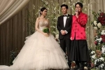 Hôn lễ lãng mạn ngập tràn hoa của 'bom sex Hàn Quốc'