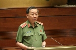 Đại tướng Tô Lâm là Bộ trưởng đầu tiên đăng đàn trả lời chất vấn