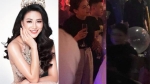 Lộ ảnh người đẹp Bến Tre - Hoa hậu Trái đất Phương Khánh vui vẻ trên bar, đứng cạnh là em trai ruột tưng bừng hít bóng cười