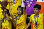 'Hot girl' Trần Thị Duyên vô địch cúp quốc gia cùng đội nữ Hà Nam
