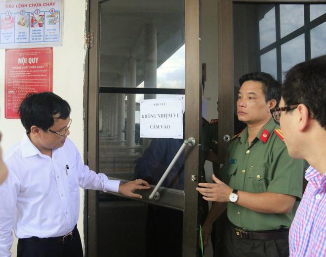 Công an tỉnh Thái Bình sẽ bố trí thêm một số camera giám sát ở ngoài hành lang khu vực lưu trữ bài thi, chấm thi.