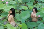 Vụ nữ diễn viên chụp ảnh nude bên hồ sen: Người đăng ảnh có bị xử lý?