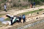 Ảnh hiện trường vụ máy bay quân sự Iak-52 rơi ở Khánh Hòa, 2 phi công tử nạn