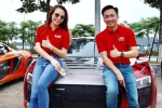 Đàm Thu Trang lái siêu xe của Cường Đô La ở Car Passion 2019