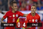 Nhật Bản 0-4 Chile: Sanchez lập công, Chile đại thắng ngày ra quân