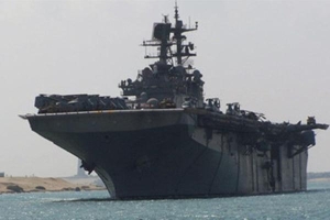 Lực lượng viễn chinh của Thủy quân lục chiến Mỹ áp sát bờ biển Iran