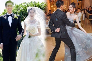 Đám cưới cặp đôi mỹ nhân 'Tây Du Ký' gây sốt vì tựa cổ tích, xóa tan mây mù scandal ly hôn, chia tay của showbiz châu Á