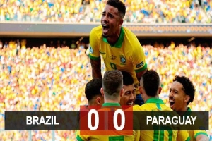 Brazil 0-0 (pen 4-3) Paraguay: Selecao vào bán kết sau màn 'đấu súng' nghẹt thở