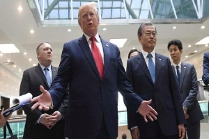 TT Trump mời Chủ tịch Kim tới Mỹ, hi vọng 'thêm sự kiện lịch sử mới'