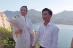 Cường Đô La khóc khi cầu hôn Đàm Thu Trang bên bờ biển