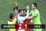 Argentina 2-1 Chile: Messi bị đuổi, Argentina vẫn giành hạng ba Copa America