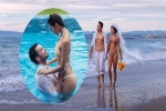 Ảnh cưới mặc bikini nóng bỏng, táo bạo của 3 mỹ nhân showbiz Việt