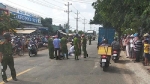 Bình Thuận: Té xuống đường, người đàn ông bị xe ben cán tử vong thương tâm