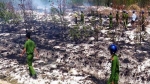 Cháy gần 11 ha rừng tràm và thực bì tại Quảng Trị