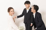 Cường Đô La và Đàm Thu Trang chụp ảnh cưới với Subeo