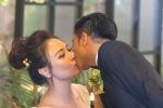 Đàm Thu Trang thay 3 bộ váy, hôn Cường Đô La say đắm trên sân khấu