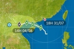 3 hướng đổ bộ của bão số 3 - Wipha khi vào đất liền