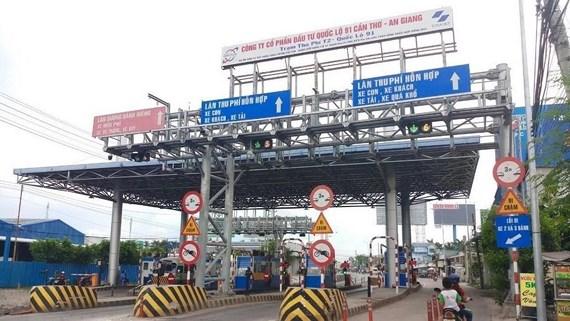 Tổng cục Đường bộ: tạm thời không thu phí trạm T2 trên QL91 nối An Giang - Cần Thơ