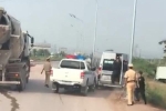 Cảnh sát nổ súng truy đuổi xe khách trên cao tốc Hà Nội - Bắc Giang