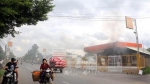 Bến Tre: Hỏa hoạn thiêu rụi cây xăng tại Cửa hàng xăng dầu Nam Phương