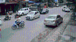 CLIP: Xe ben đâm hàng loạt ô tô trên đường phố khiến người dân sợ hãi tháo chạy ở Hưng Yên