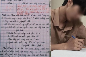 Bài văn 18 trang của nam sinh khiến cô giáo 'bất lực' xôn xao MXH